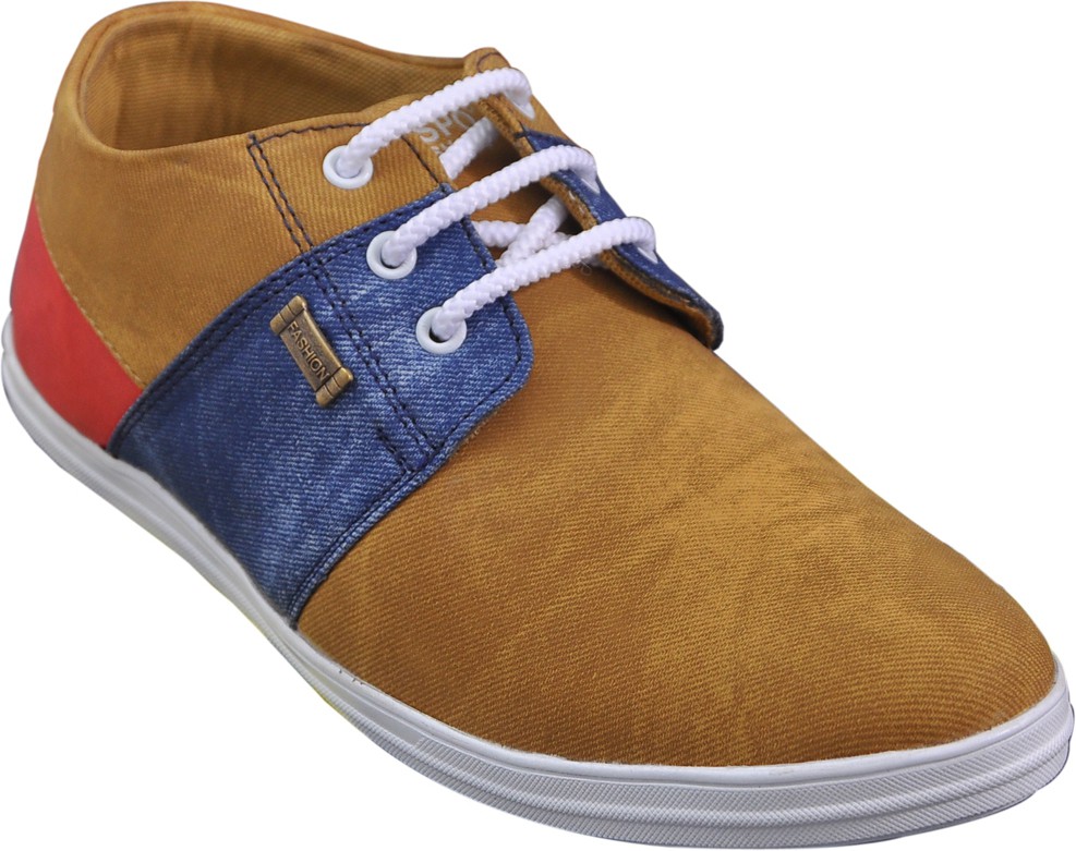 Adjoin Steps Multi Colour Casual Shoes(Beige)