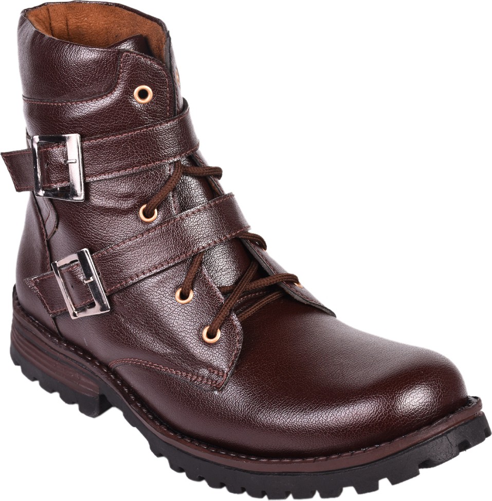 Affican high long Boots(Brown)