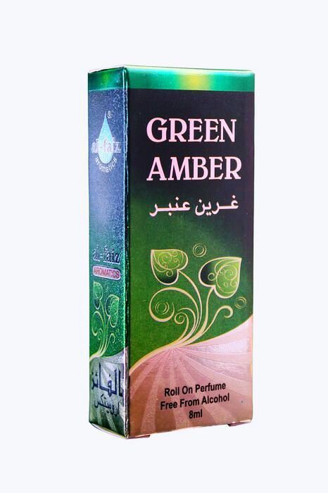 Al-Faiz Green Amber Floral Attar(Amber)