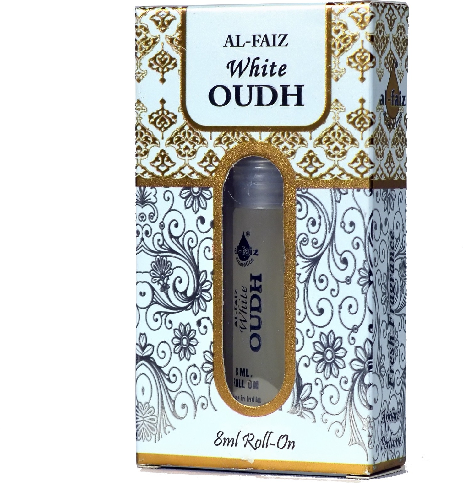 Al-Faiz White Oudh Floral Attar(Oud (agarwood))