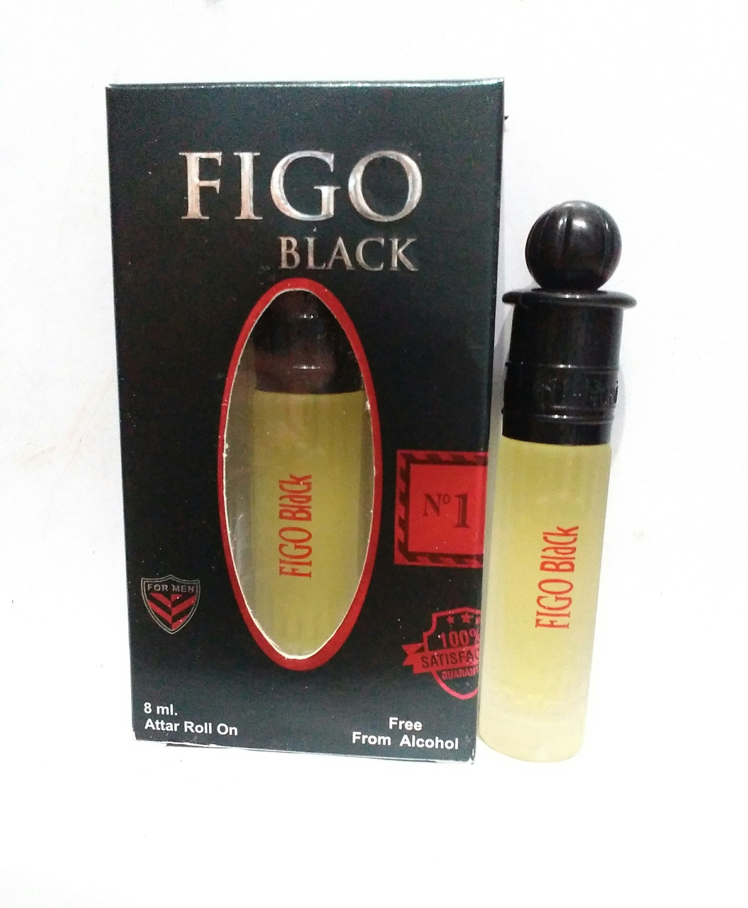 Al-Nuaim Figo Black 0901 Floral Attar(Floral)