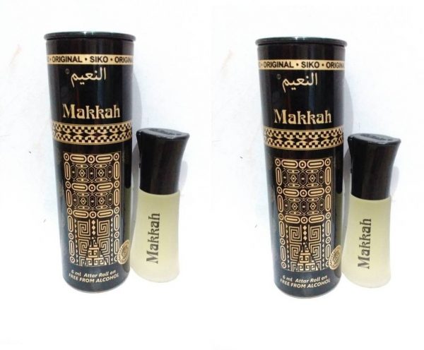 Al Nuaim Makkah (Pack of 2) Herbal Attar(Musk)