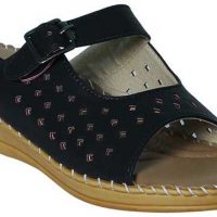 Alexus Girls Black Slipper Flip Flop