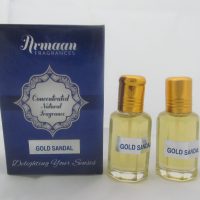 Armaan Gold Sandal (Two Pcs Set) Floral Attar(Sandalwood)