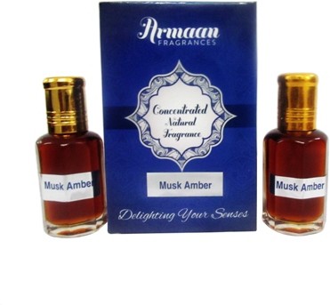 Armaan Musk Amber (Two Pcs Set) Floral Attar(Musk Arabia)