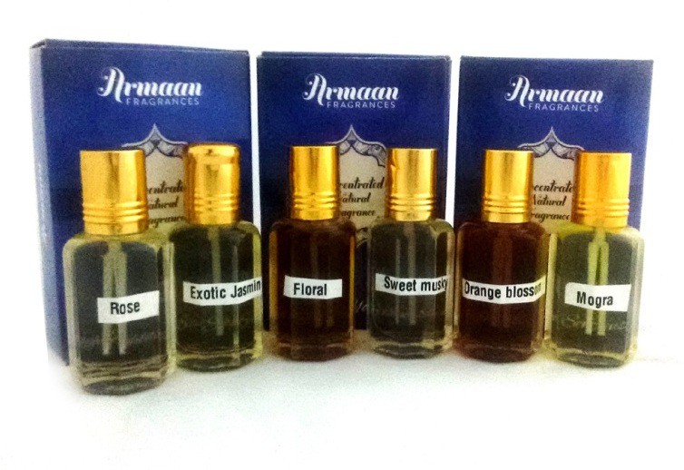 Armaan Pack of 6 Pcs Set Floral Attar(Floral)