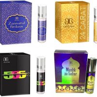 Arochem 24 Carat 555 Zannatul firdaus Mushk Ae Bahar Combo Floral Attar(Musk)