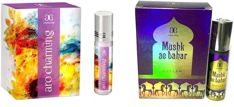 Arochem Aro Charming Mushk Ae Bahar Combo Floral Attar(Floral)