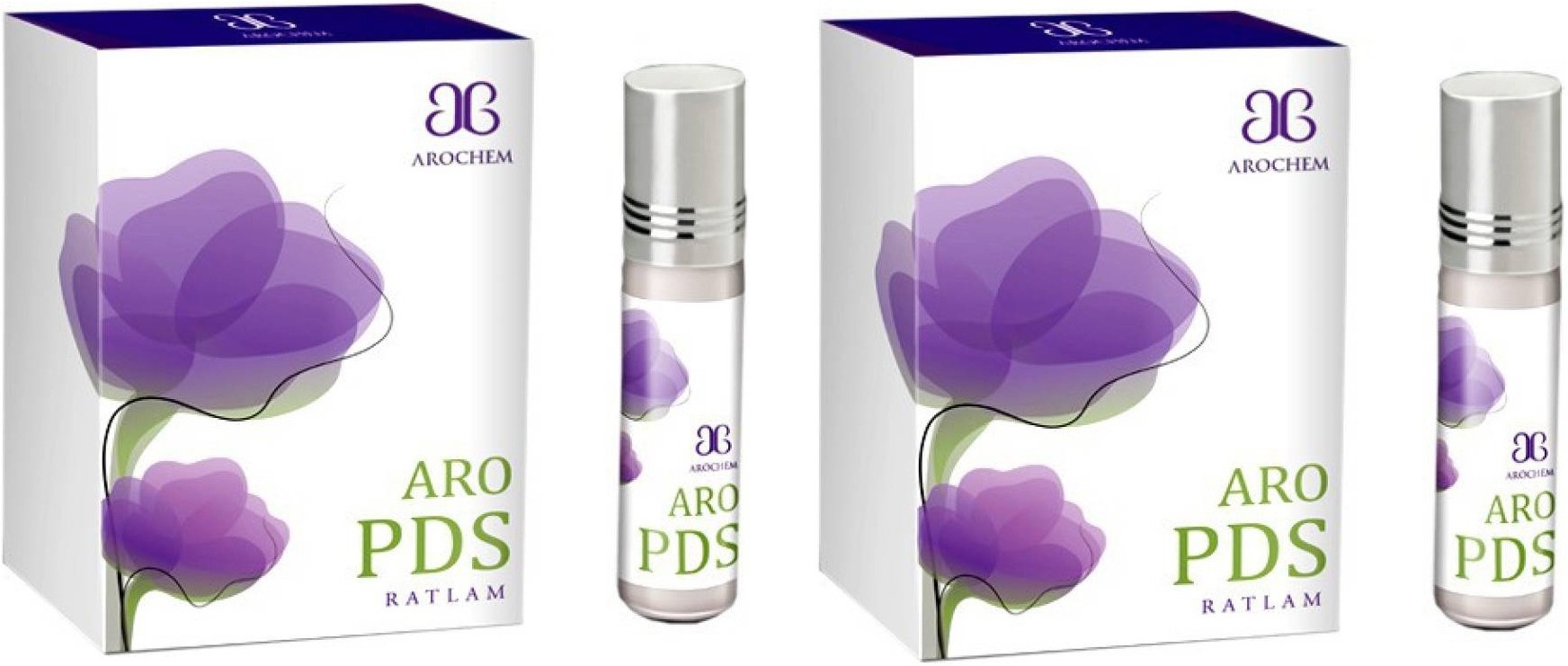 Arochem Aro PDS (Pack of 2) Herbal Attar(Floral)