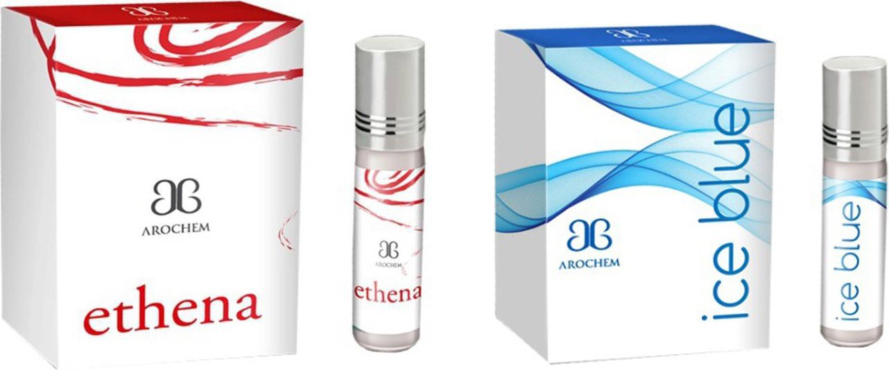 Arochem Ethena + Ice blue Herbal Attar(Musk)