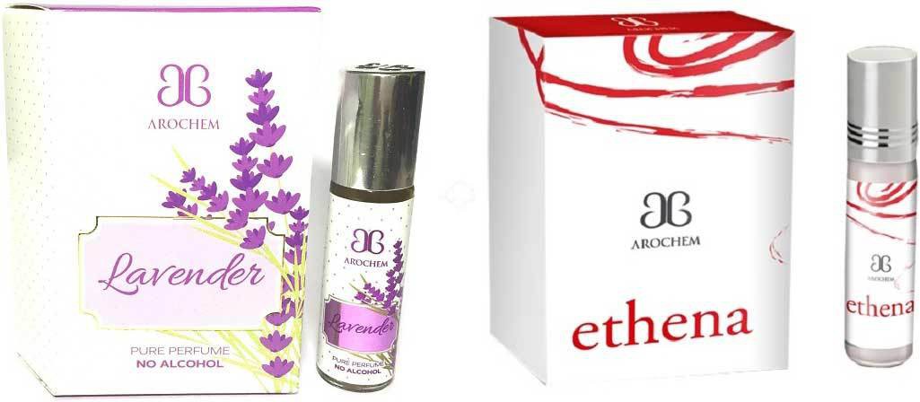 Arochem Ethena Lovender Combo Floral Attar(Amber)