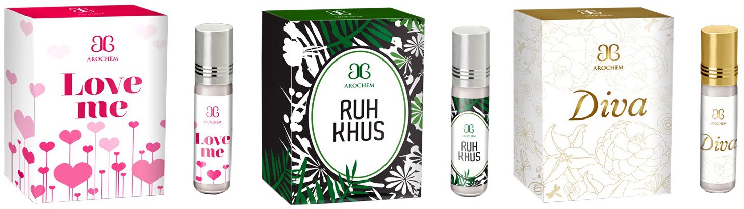 Arochem Love me Ruh khus Diva Combo Floral Attar(Floral)