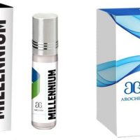 Arochem Millennium + Ice blue Herbal Attar(Musk)