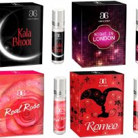 Arochem Romeo Night in london Real rose Kala Bhoot Combo Floral Attar(Rose)