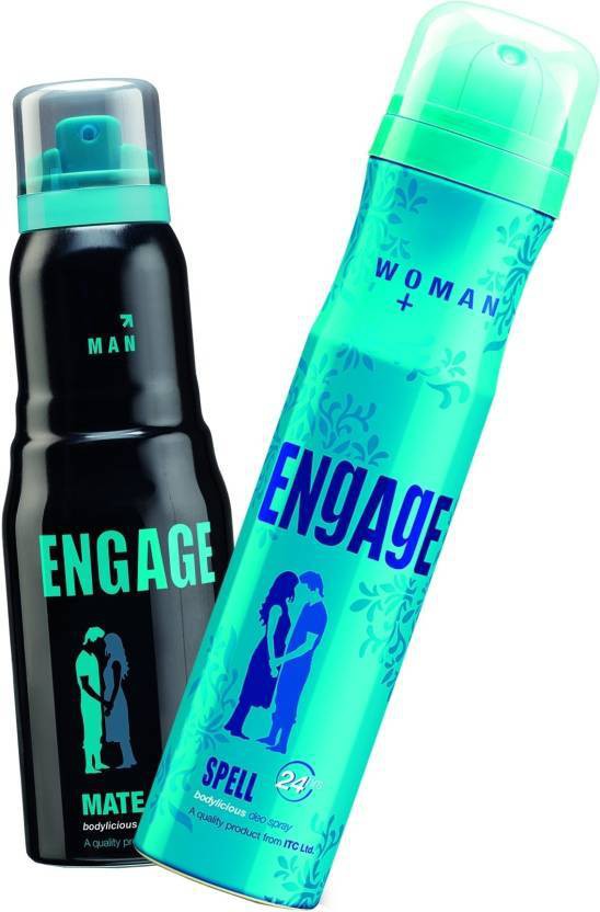 Engage Spell-Mate Deodorant Spray  -  For Men