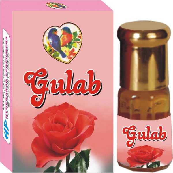Hyderabad Perfumers 12 Floral Attar(Rose)