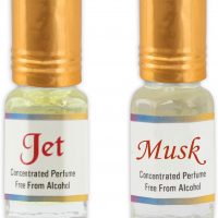 KHSA Jet + Musk Herbal Attar(Musk)
