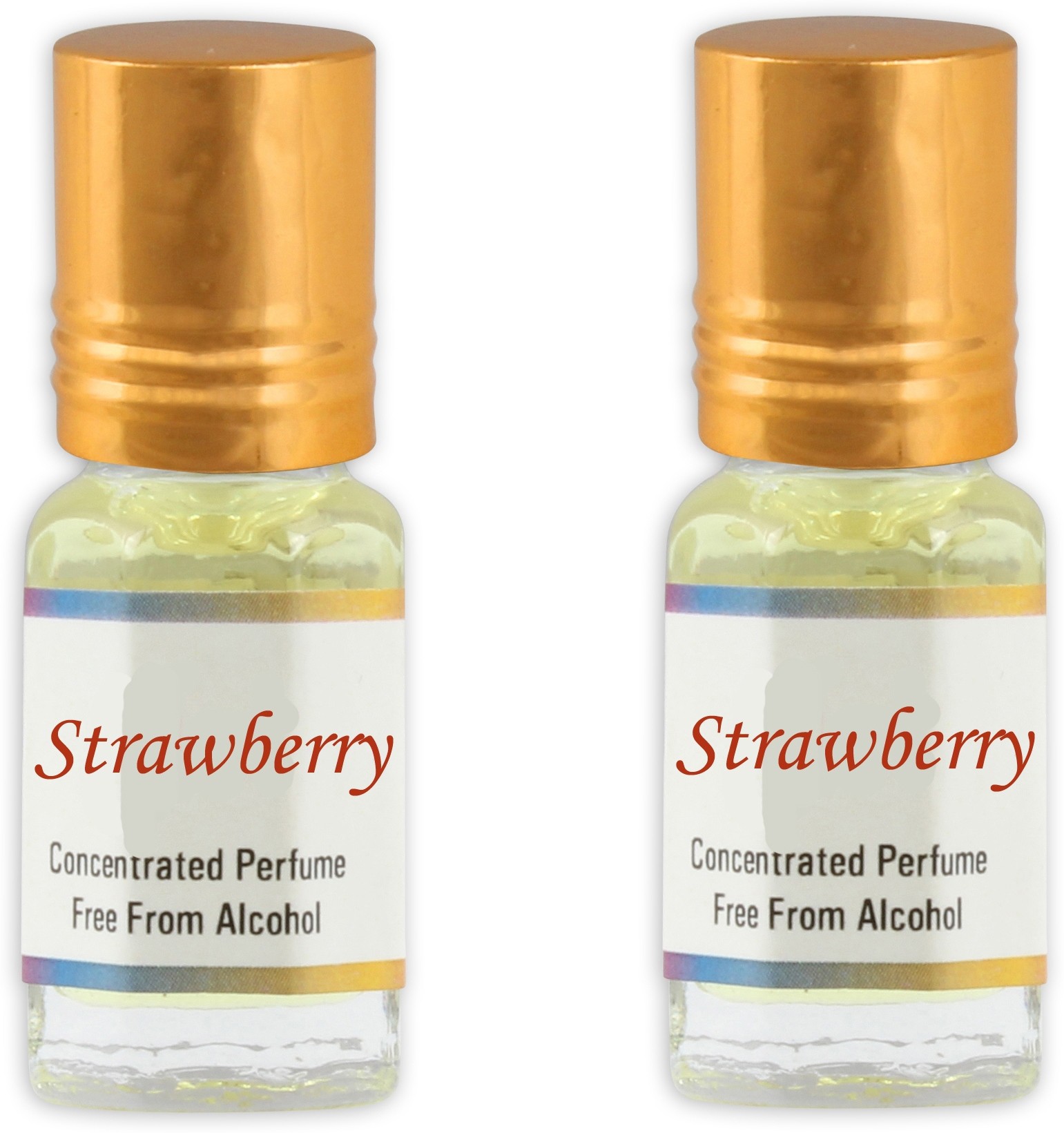KHSA Strawberry (Pack of 2) Floral Attar(Fruity)