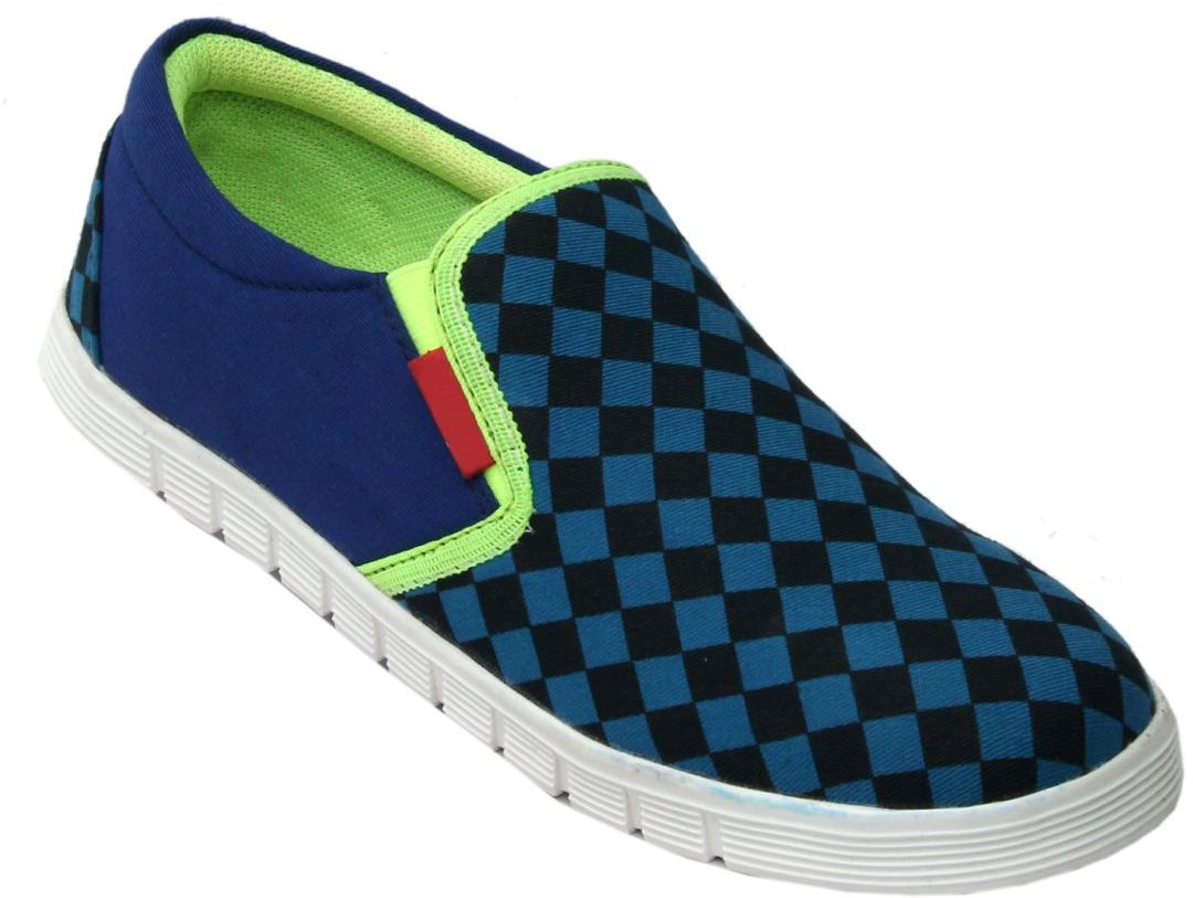 Leather Mart Canvas Shoes(Blue)