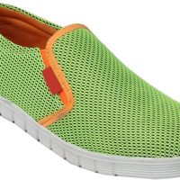 Leather Mart Canvas Shoes(Green)