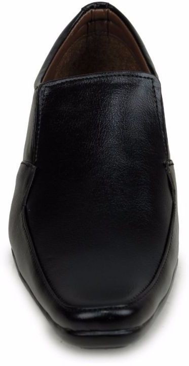 M-Toes M- Toes MT1034 Black Men Formal Shoes Slip On(Black)