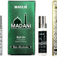 Mayur Different Arabian Fragrance(3pcs of 8ml) Floral Attar(Islamic Bakhur)