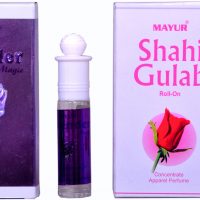 Mayur Shahi Gulab and Lavender (2pcs of 8ml) Floral Attar(Rose)
