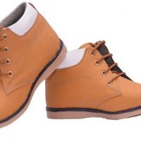 Skoene Dual tone Boots Boots(Tan)