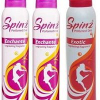 Spinz Enchante and Exotic Body Spray  -  For Girls