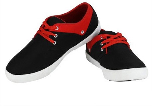 T T S Canvas Shoes(Black)